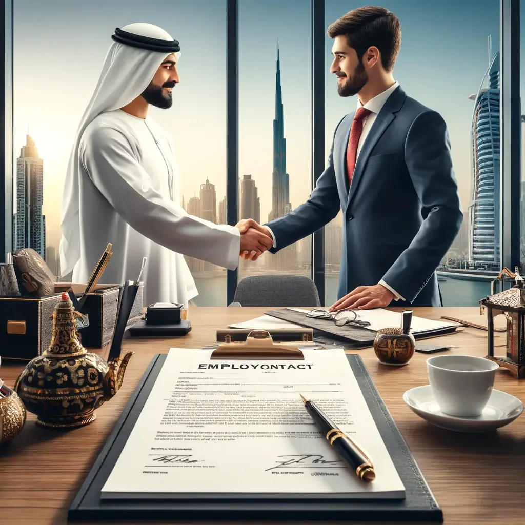 Employment contract in the Emirates 