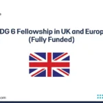 SDG 6 Fellowship in UK and Europe