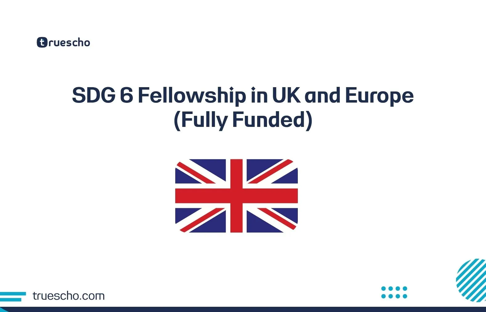 SDG 6 Fellowship in UK and Europe
