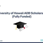 University of Hawaii ADB Scholarship