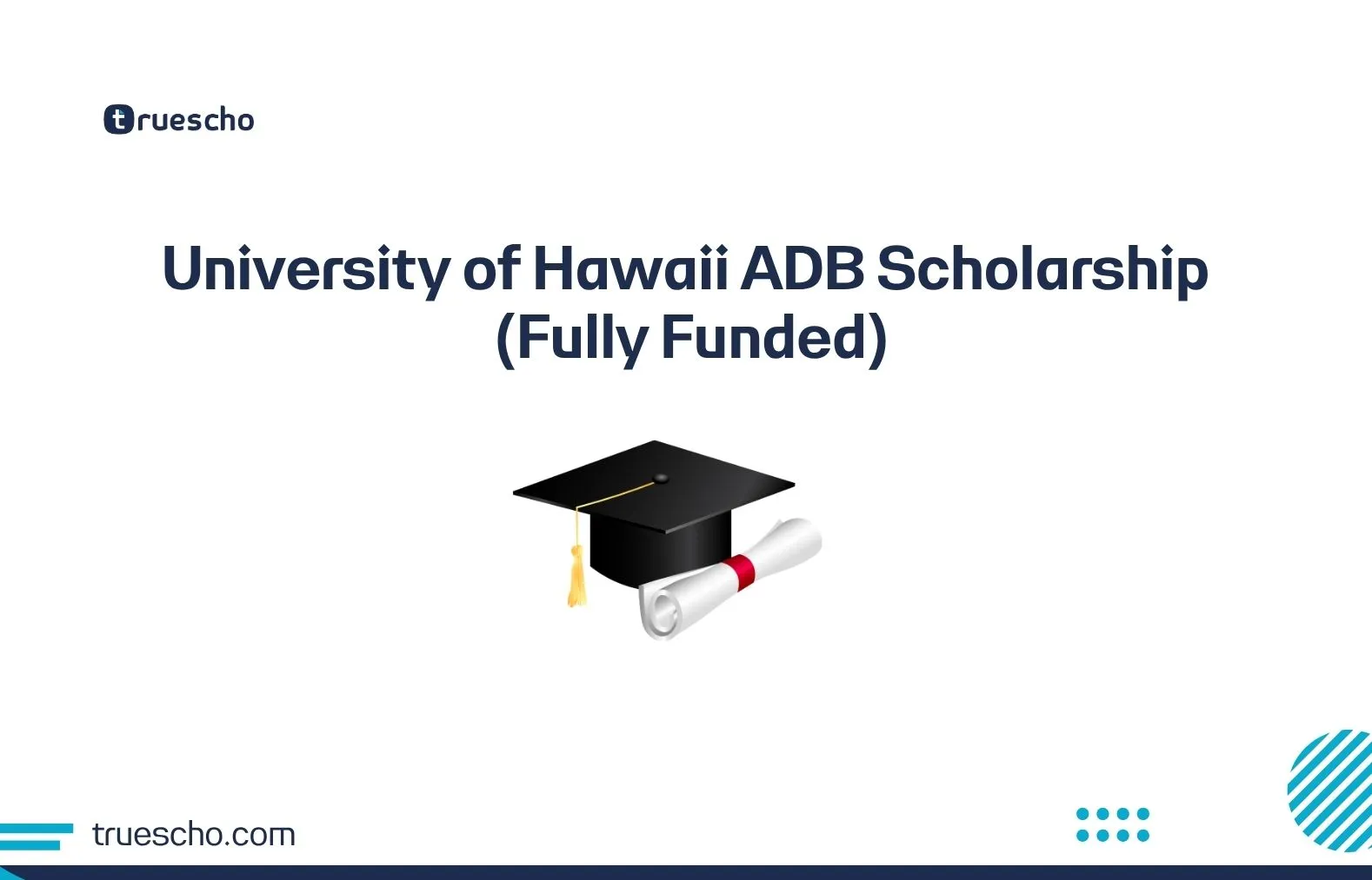 University of Hawaii ADB Scholarship