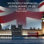 Weidenfeld Hoffmann Scholarships