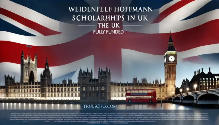 Weidenfeld Hoffmann Scholarships