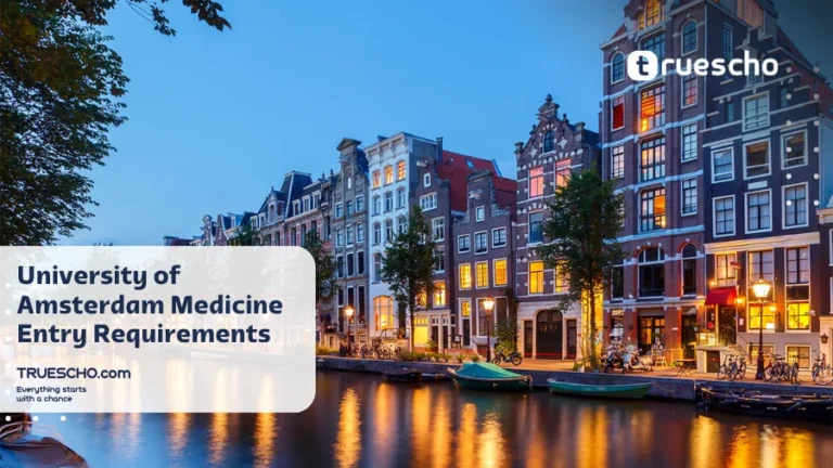 University of Amsterdam Medicine Entry Requirements