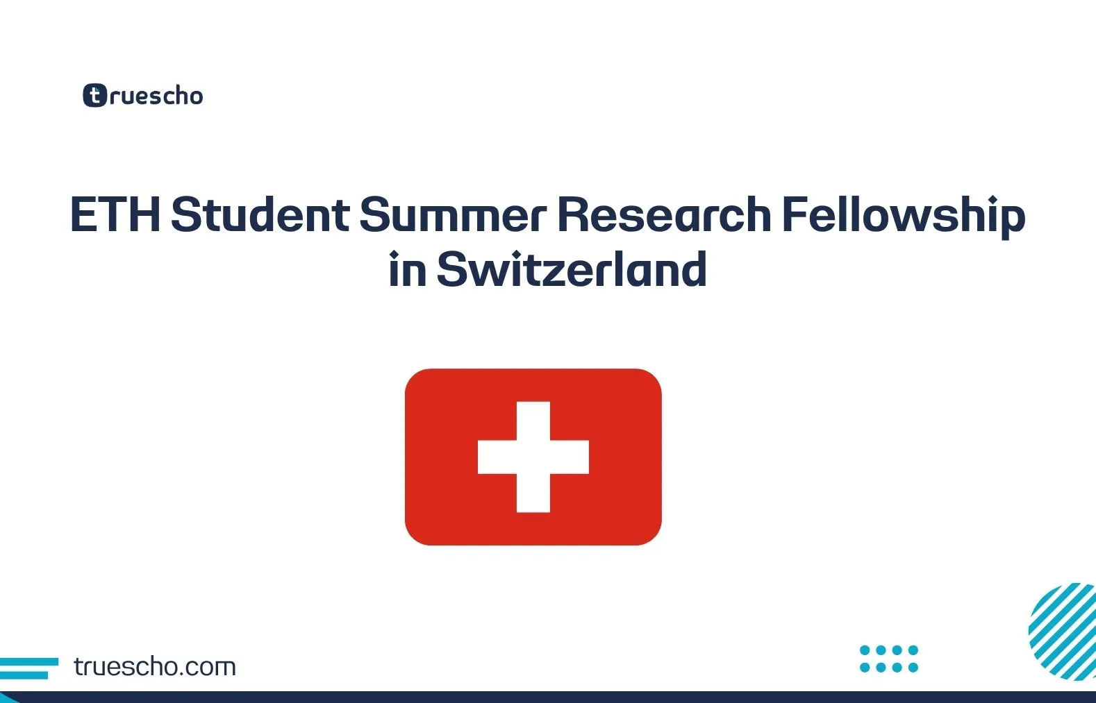 ETH Student Summer Research Fellowship