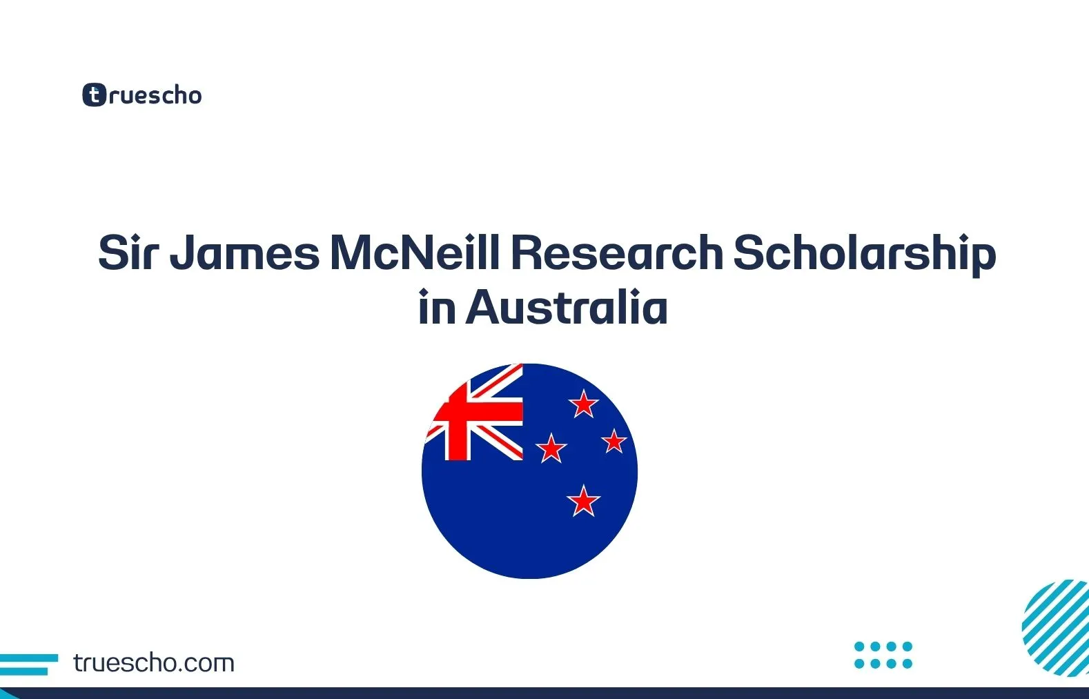 Sir James McNeill Research Scholarship