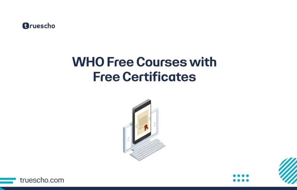 WHO Free Courses with Free Certificates