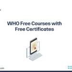 WHO Free Courses with Free Certificates