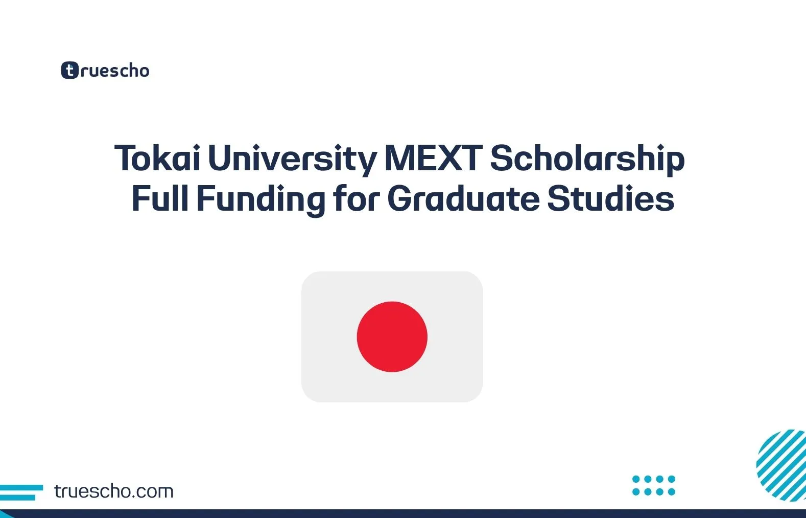 Tokai University MEXT Scholarship