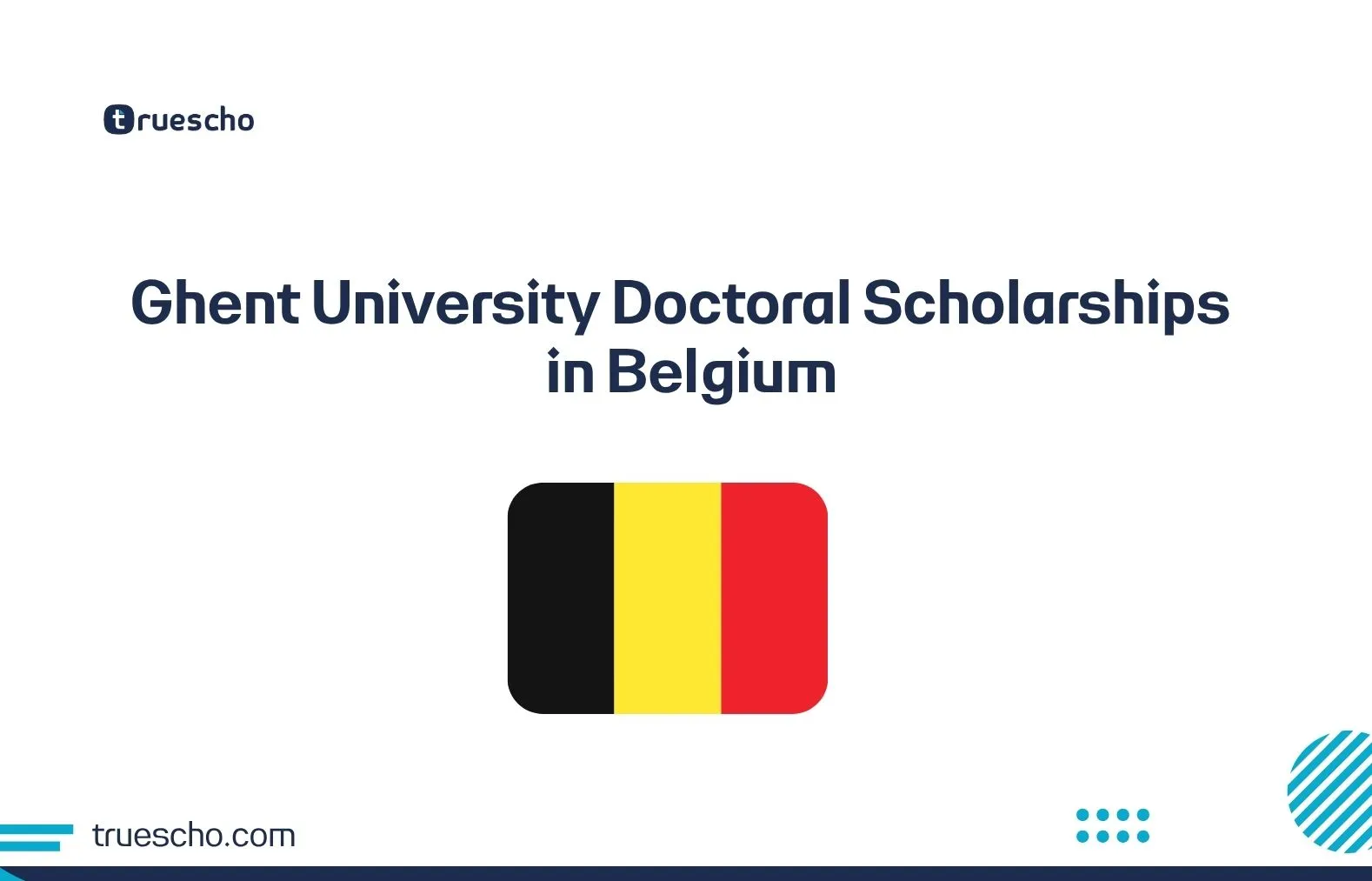 Ghent University Doctoral Scholarships