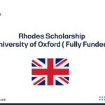Rhodes Scholarship