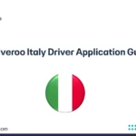 Deliveroo Italy Driver Application