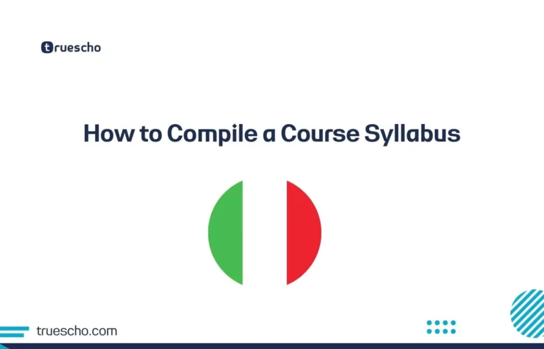 How to Compile a Course Syllabus