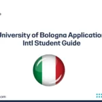 University of Bologna Application