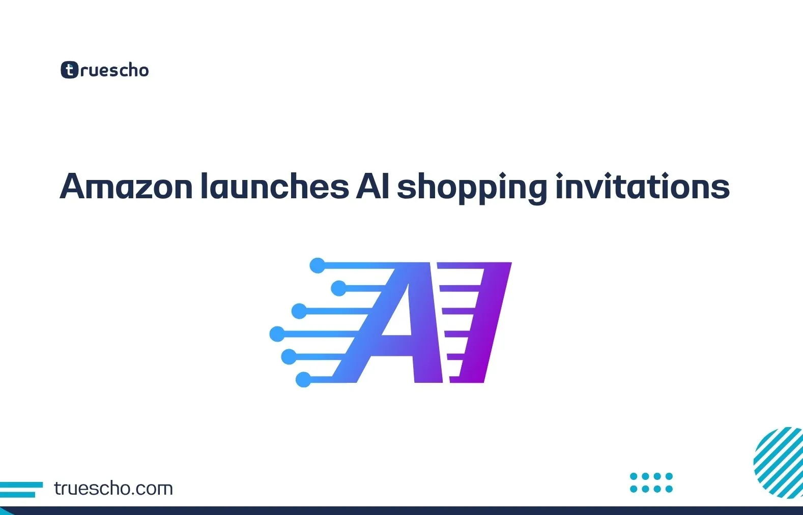 Amazon launches AI shopping invitations
