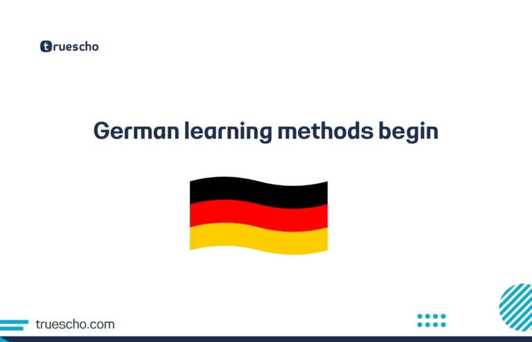 German learning methods begin