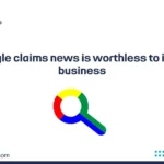 Google claims news