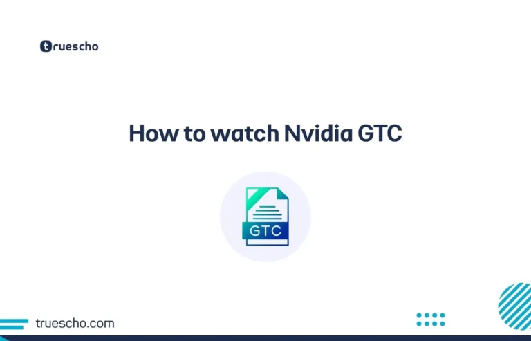 How to watch Nvidia GTC
