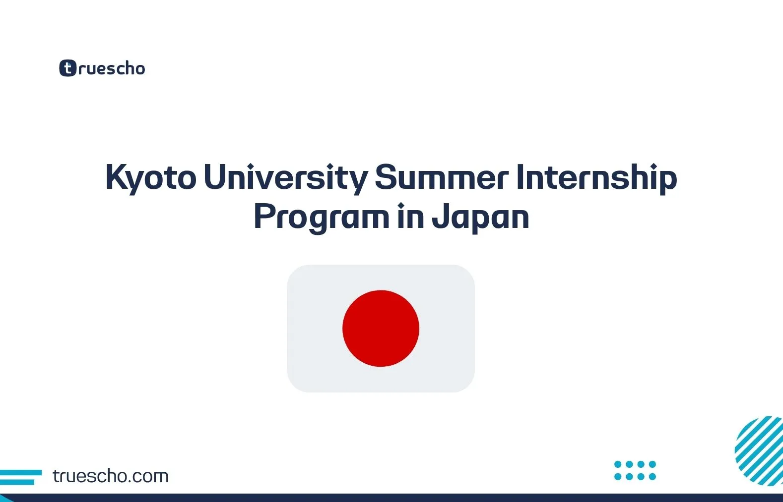 Kyoto University Summer Internship Program
