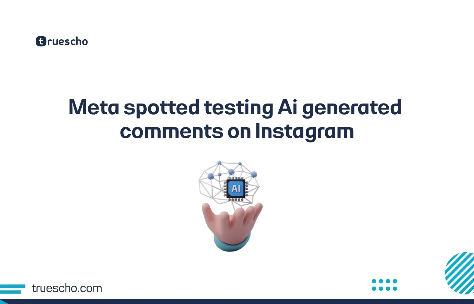 Meta spotted testing Ai generated comments on Instagram