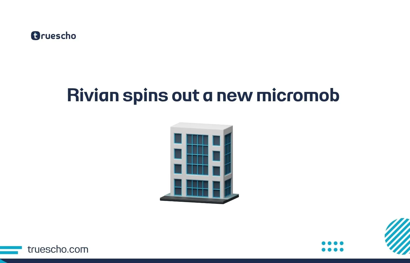 Rivian spins out a new micromob
