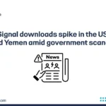 Signal downloads spike in the US