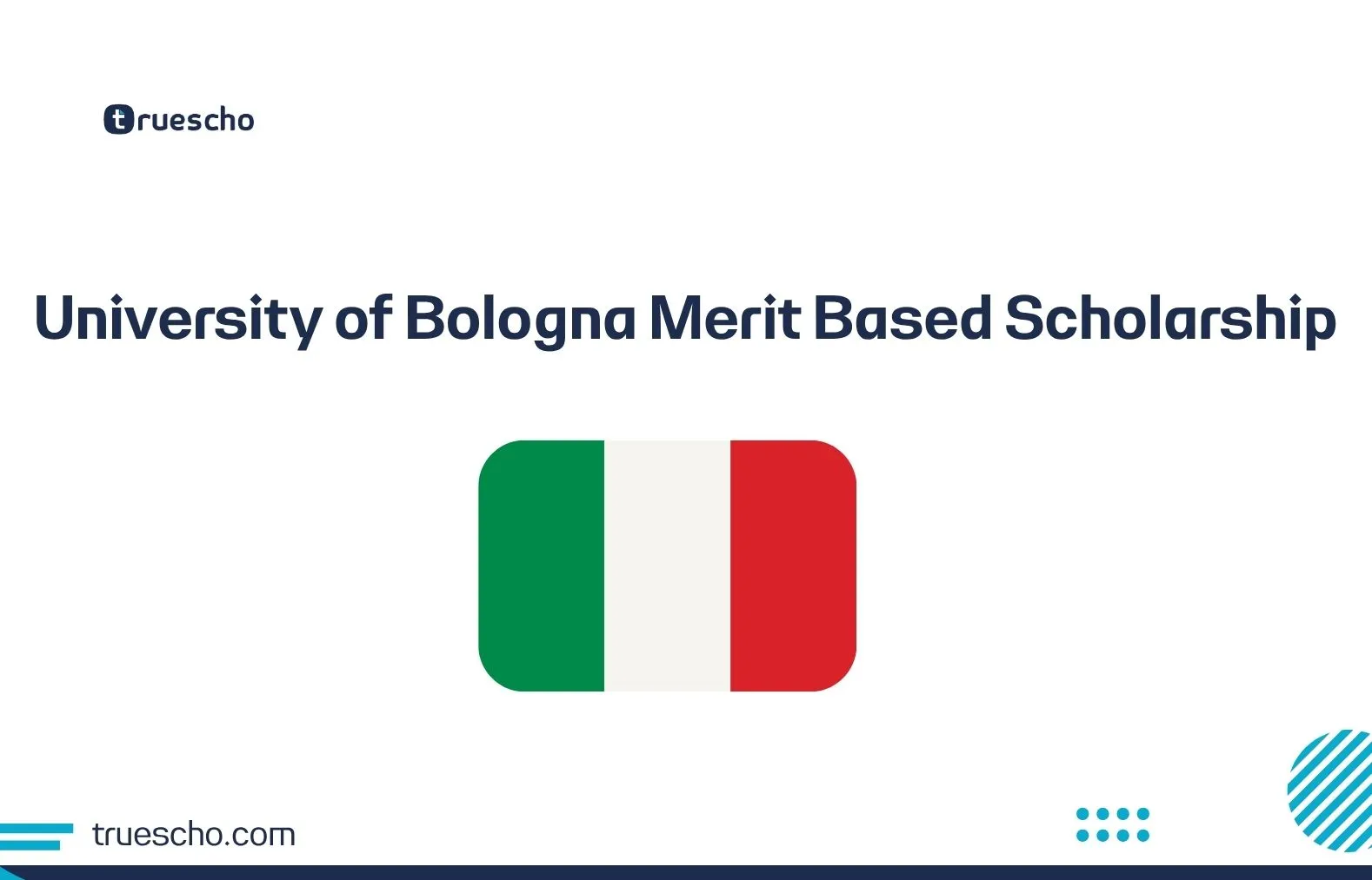 University of Bologna Merit Based Scholarship