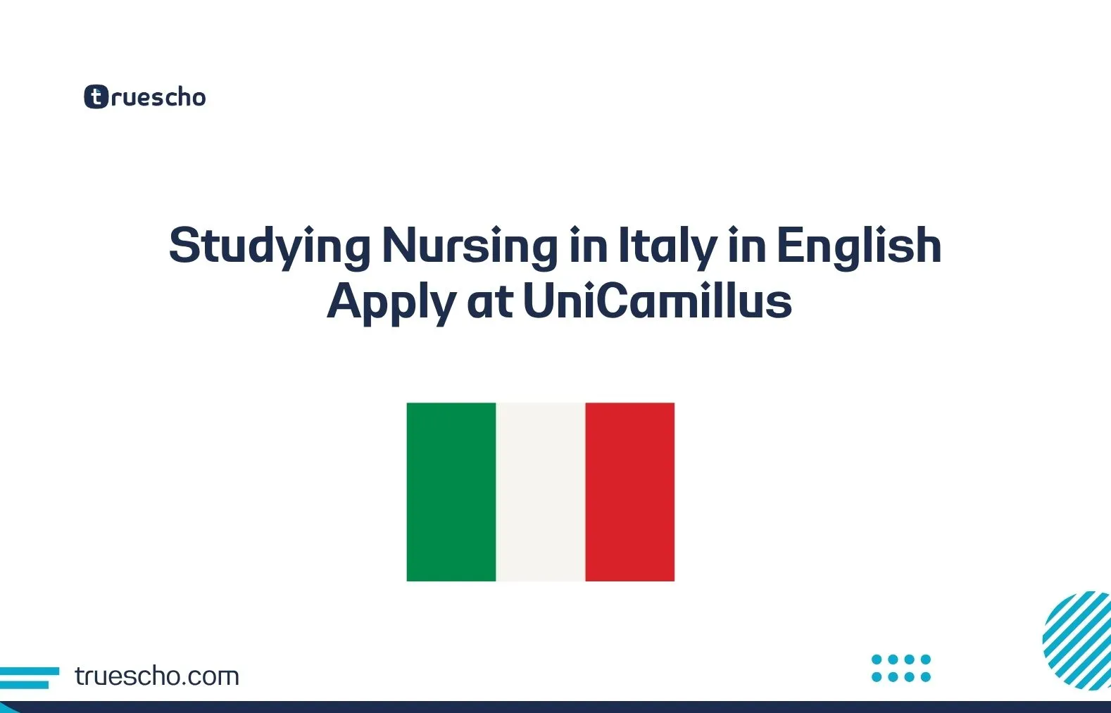 Studying Nursing in Italy in English