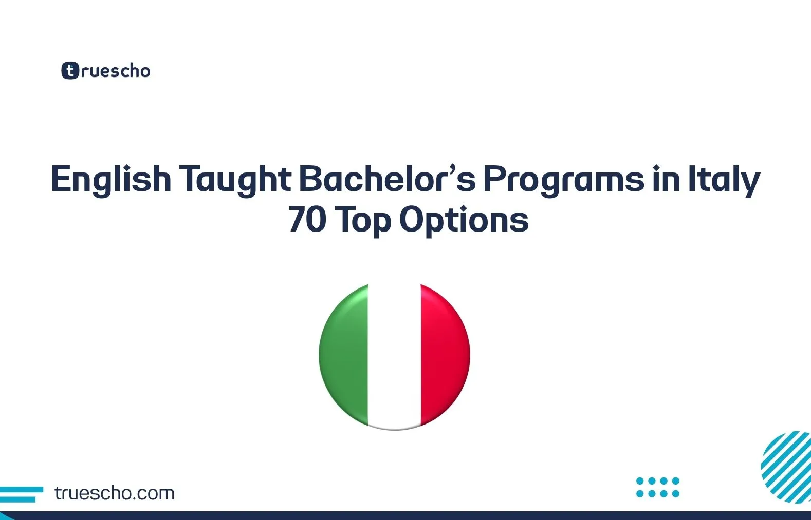 English Taught Bachelor's Programs in Italy