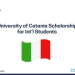 University of Catania Scholarship for Int'l Students