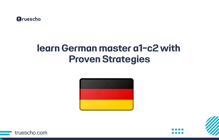 learn German master a1-c2 with Proven Strategies