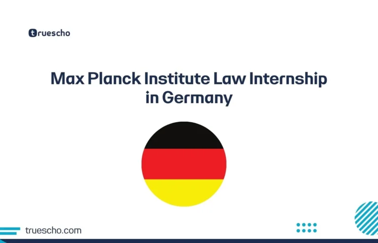 Max Planck Institute Law Internship