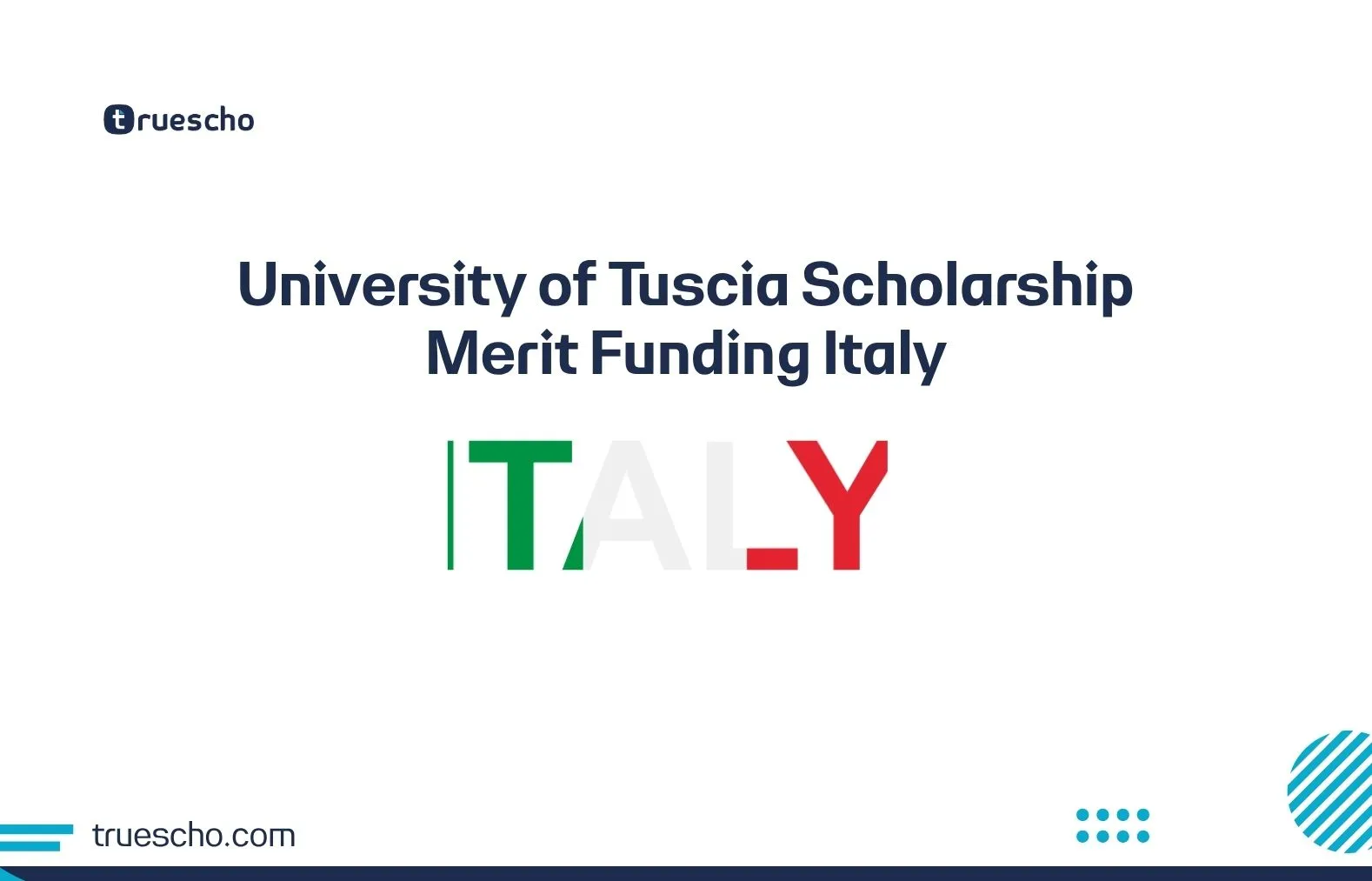 University of Tuscia Scholarship
