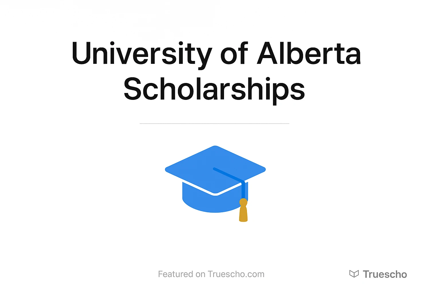 University of Alberta Scholarships