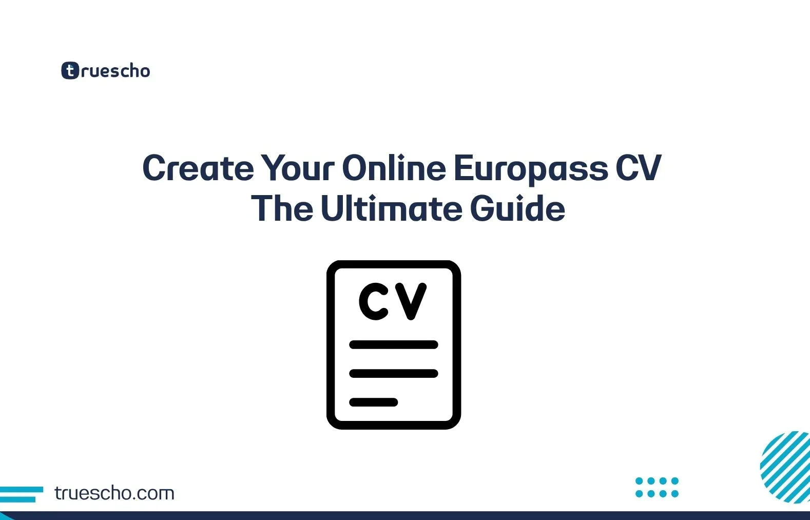 Create Your Online Europass CV