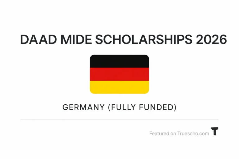 DAAD MIDE Scholarships