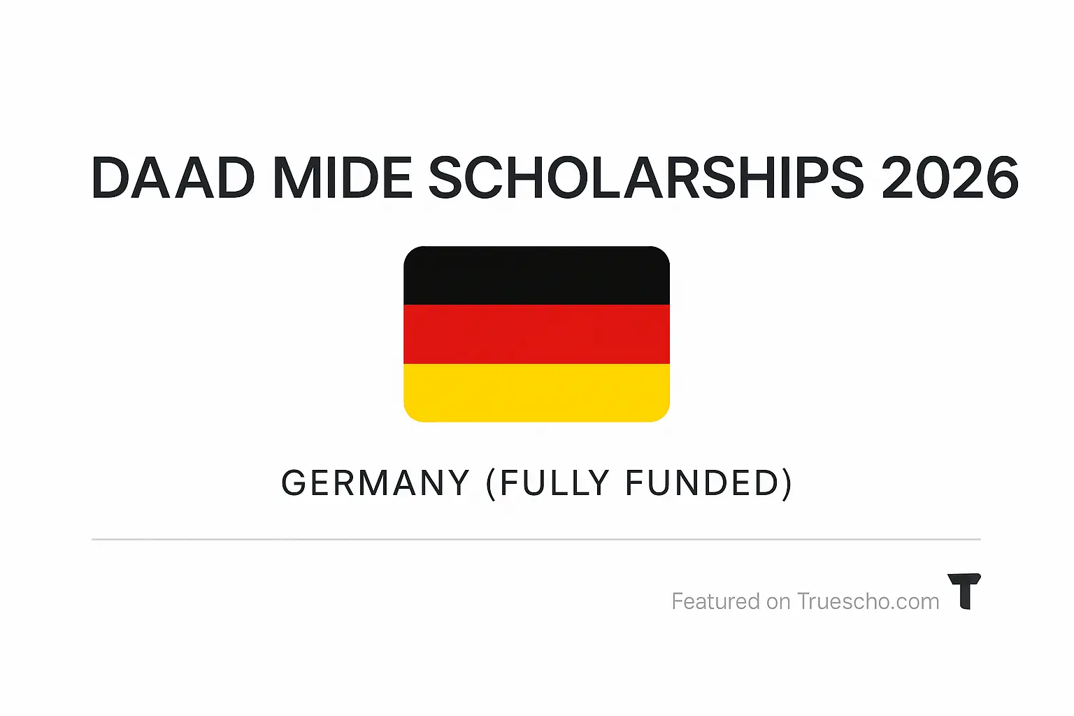 DAAD MIDE Scholarships