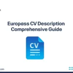 Europass CV Description