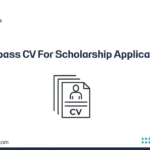 Europass CV For Scholarship Applications