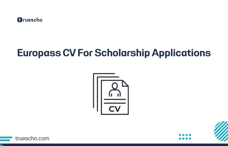 Europass CV For Scholarship Applications