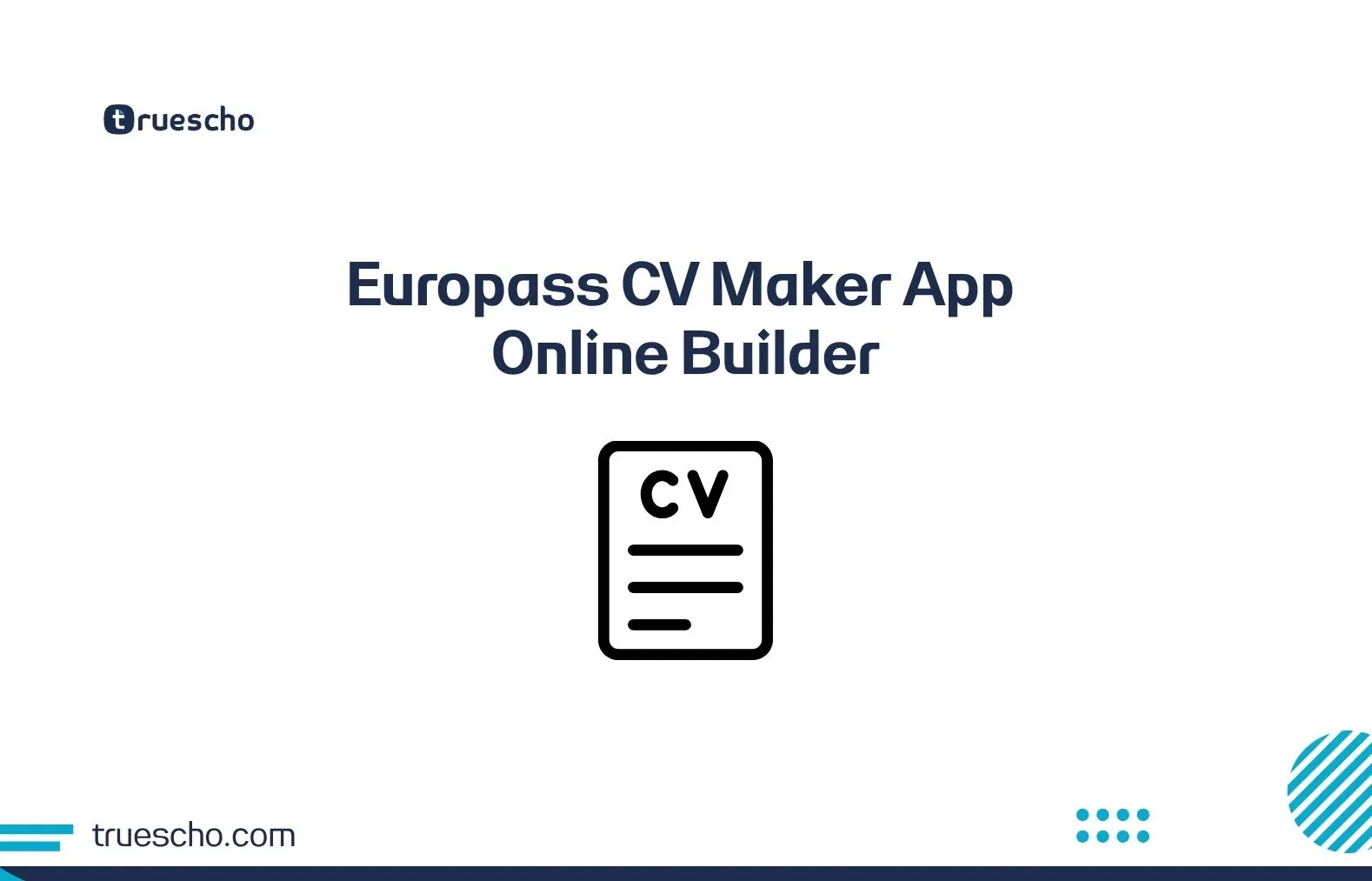 Europass CV Maker App