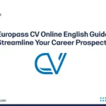 Europass CV Online English Guide