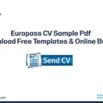 Europass CV Sample Pdf