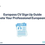 Europass CV Sign Up Guide