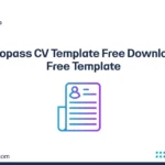 Europass CV Template Free Download