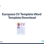 Europass CV Template Word