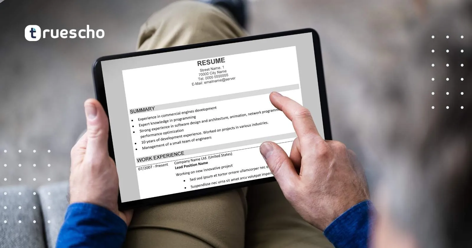 Europass CV Format Free