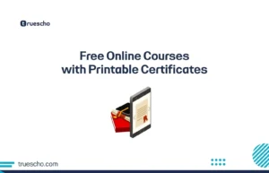 Free Online Courses with Printable Certificates