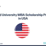Harvard University MBA Scholarship Program