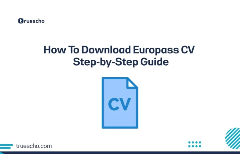 How To Download Europass CV